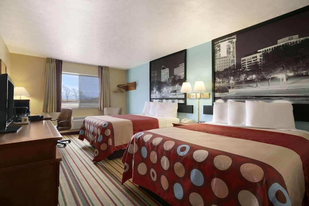 Room, 2 Double Beds, Non Smoking, Refrigerator