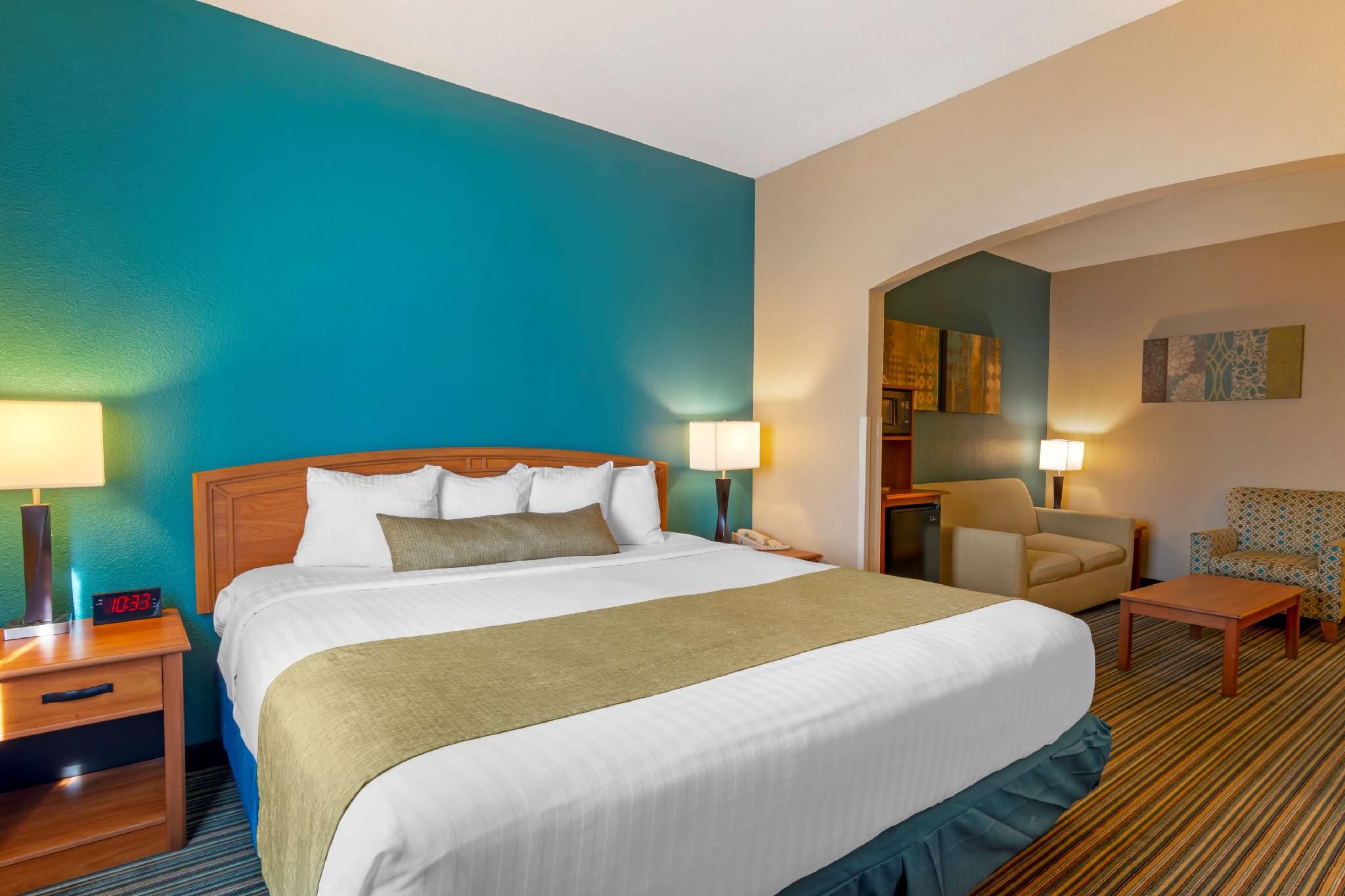 Suite - 1 King Bed, Nonsmoking, Oversized Room, Sofabed, Wireless