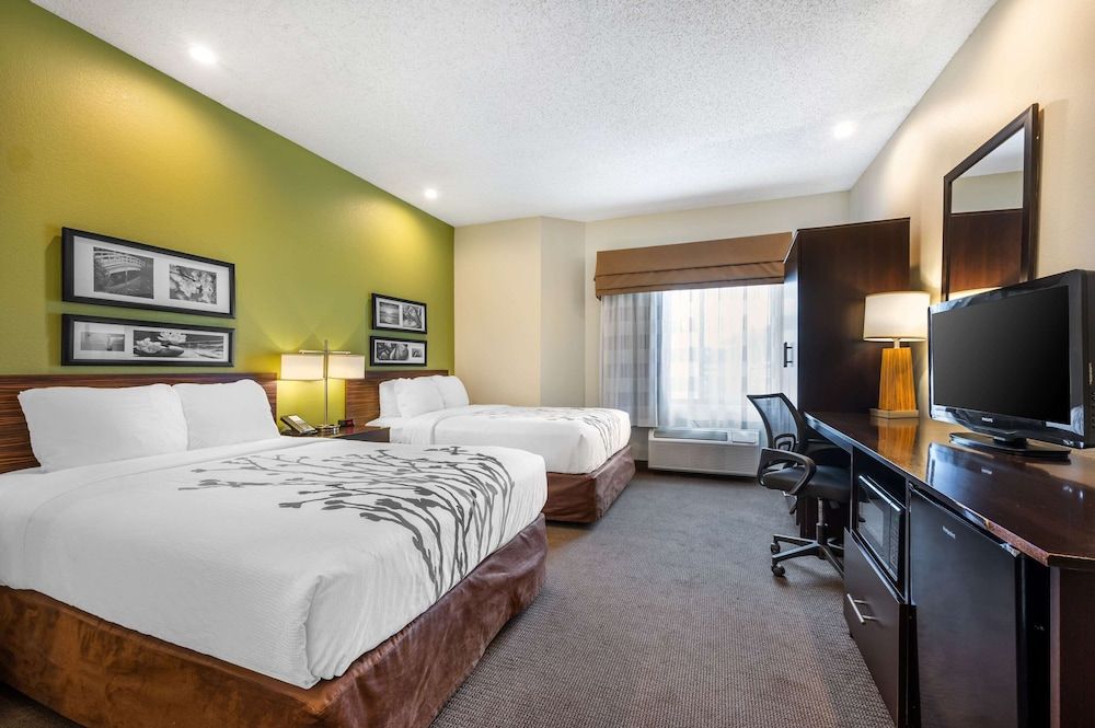 Double Room, 2 Double Beds, Non Smoking