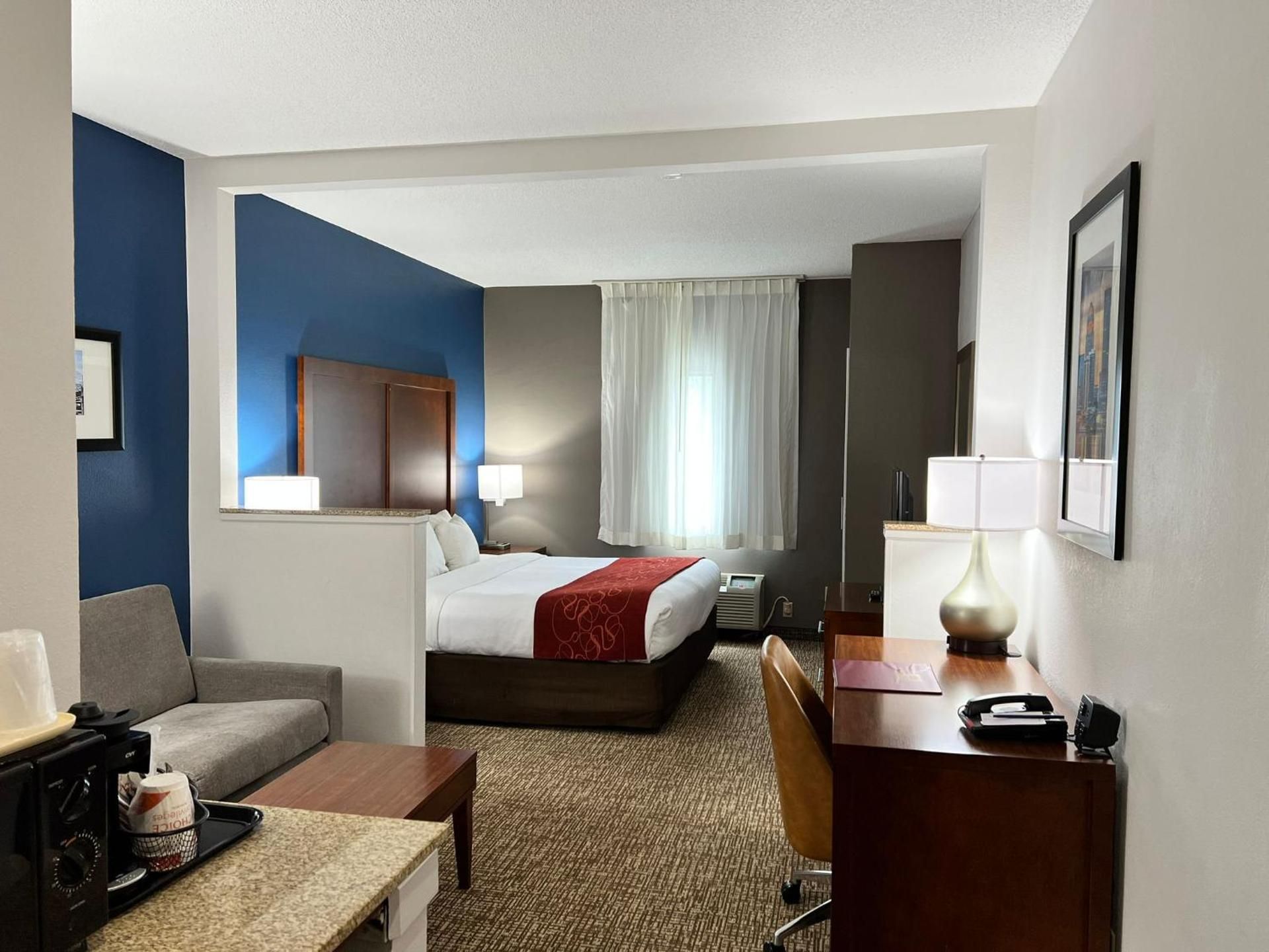 1 King Bed, Suite, Nonsmoking, Accessible