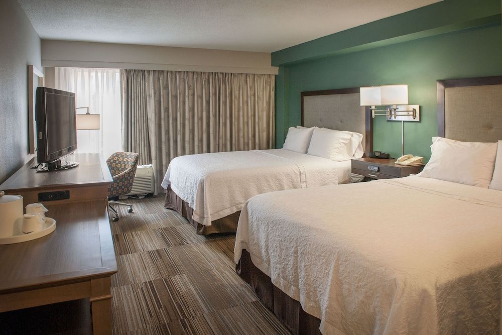 Room, 2 Double Beds, Accessible (Roll in Shower)