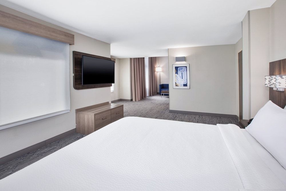 Suite, 1 King Bed with Sofa bed (Living Area)