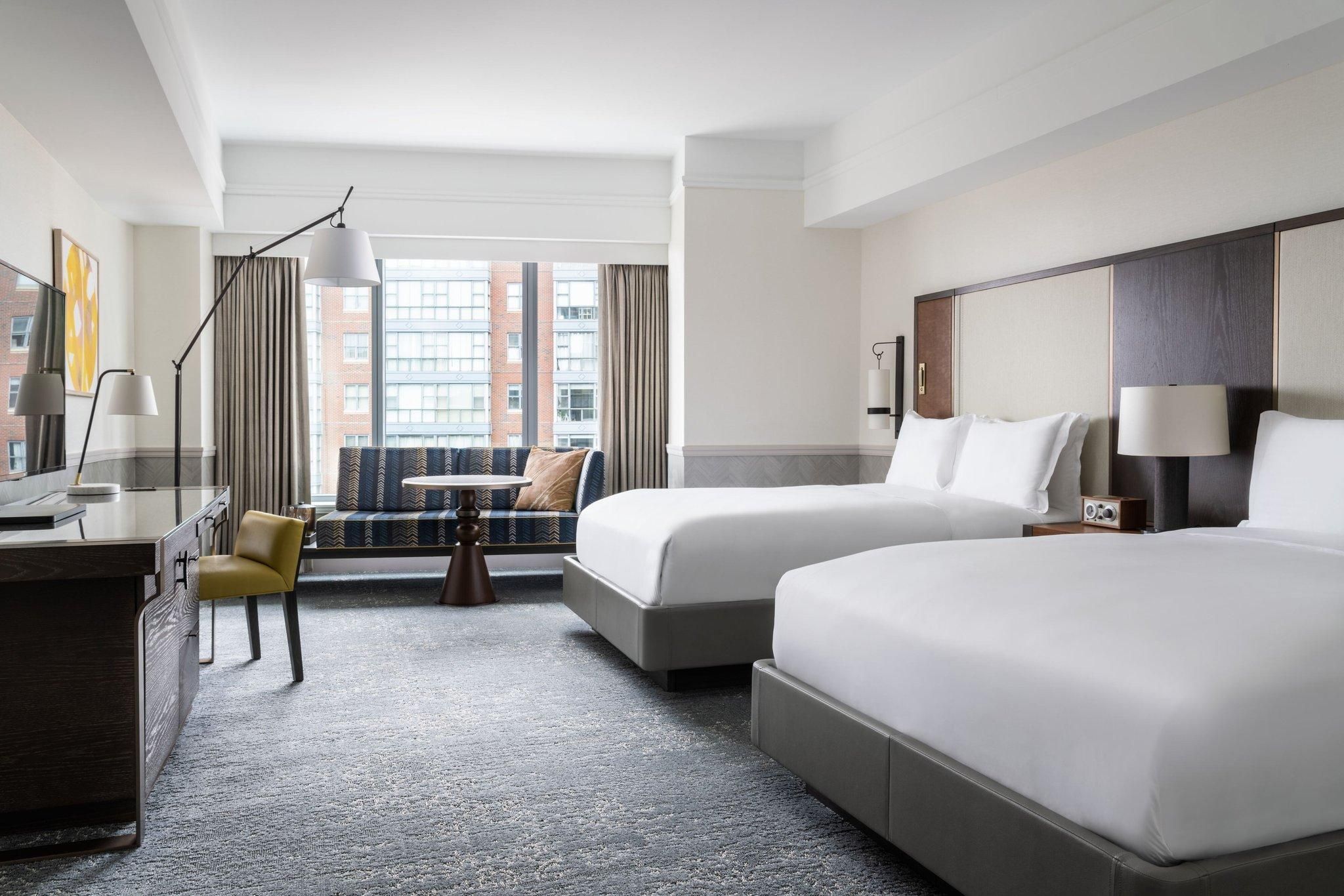 Park View, Guest room, 2 Double, Boston Common view