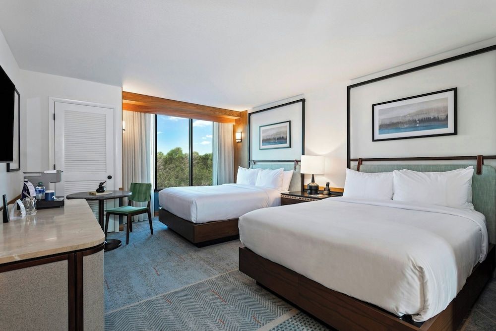 Standard Room, 2 Queen Beds, City View (Mobility Accessible, Transfer Shower)