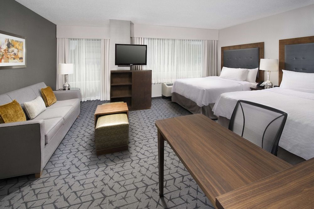 Studio, 2 Queen Beds, Accessible, Bathtub