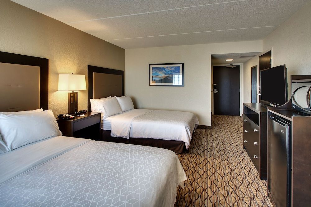Standard Room, 2 Double Beds, Accessible (Hearing)