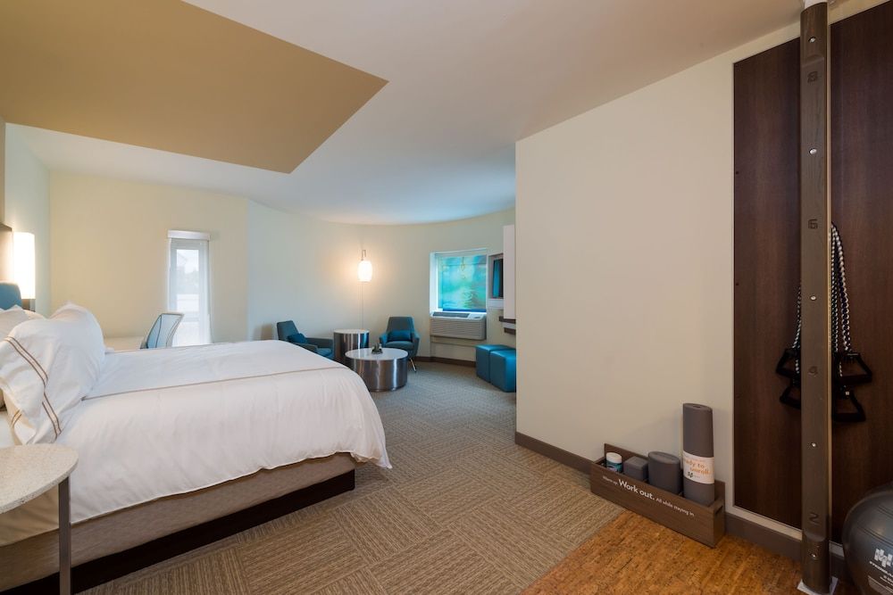 Suite, 1 King Bed, Roll-in Shower (Mobility Accessible)