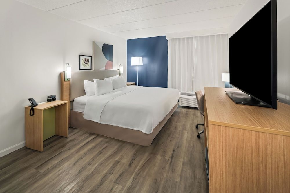 Room, 1 King Bed, Accessible (Mobility & Hearing, Roll-in Shower)