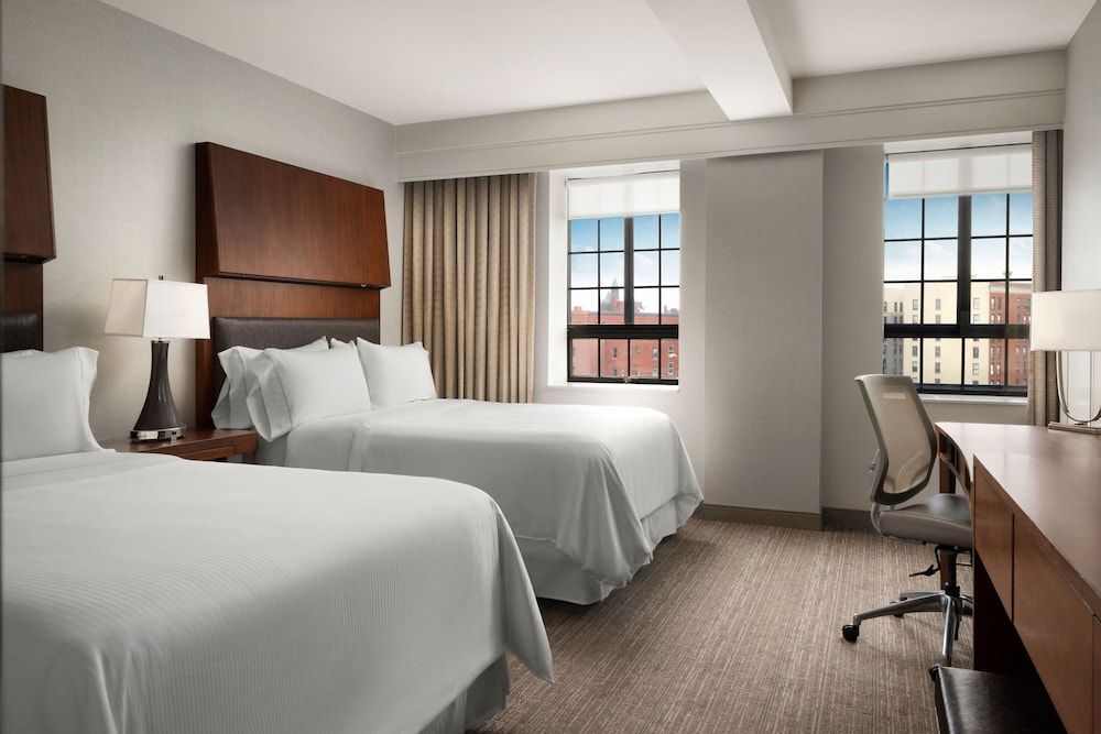Room, 2 Double Beds, Non Smoking, City View