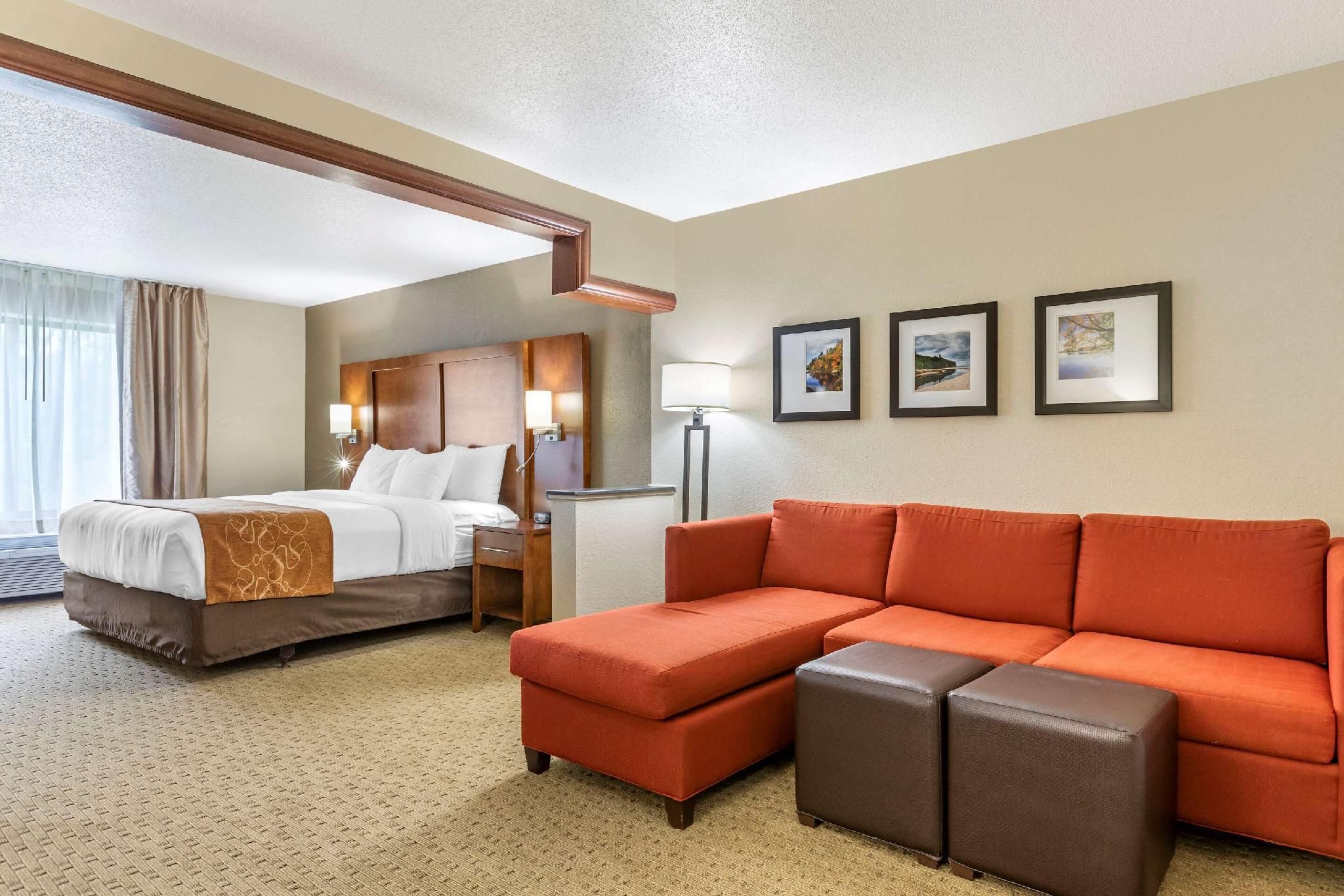 1 King Bed, Suite, Nonsmoking, Accessible