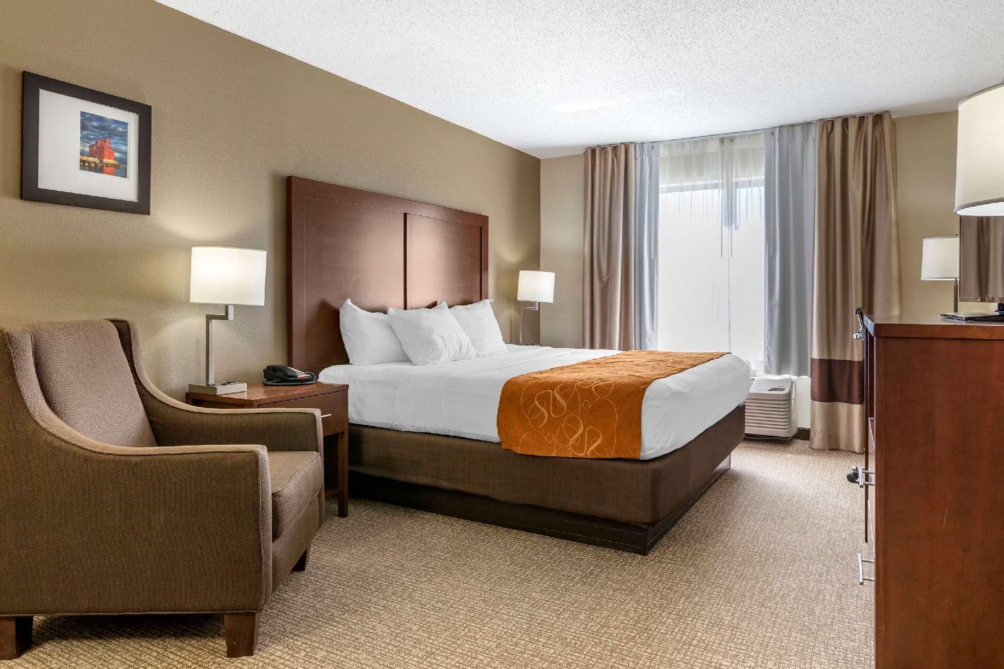 1 King Bed, Suite, Nonsmoking, Accessible