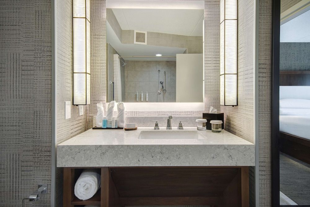 Suite, 1 King Bed, Accessible (Roll-In Shower)