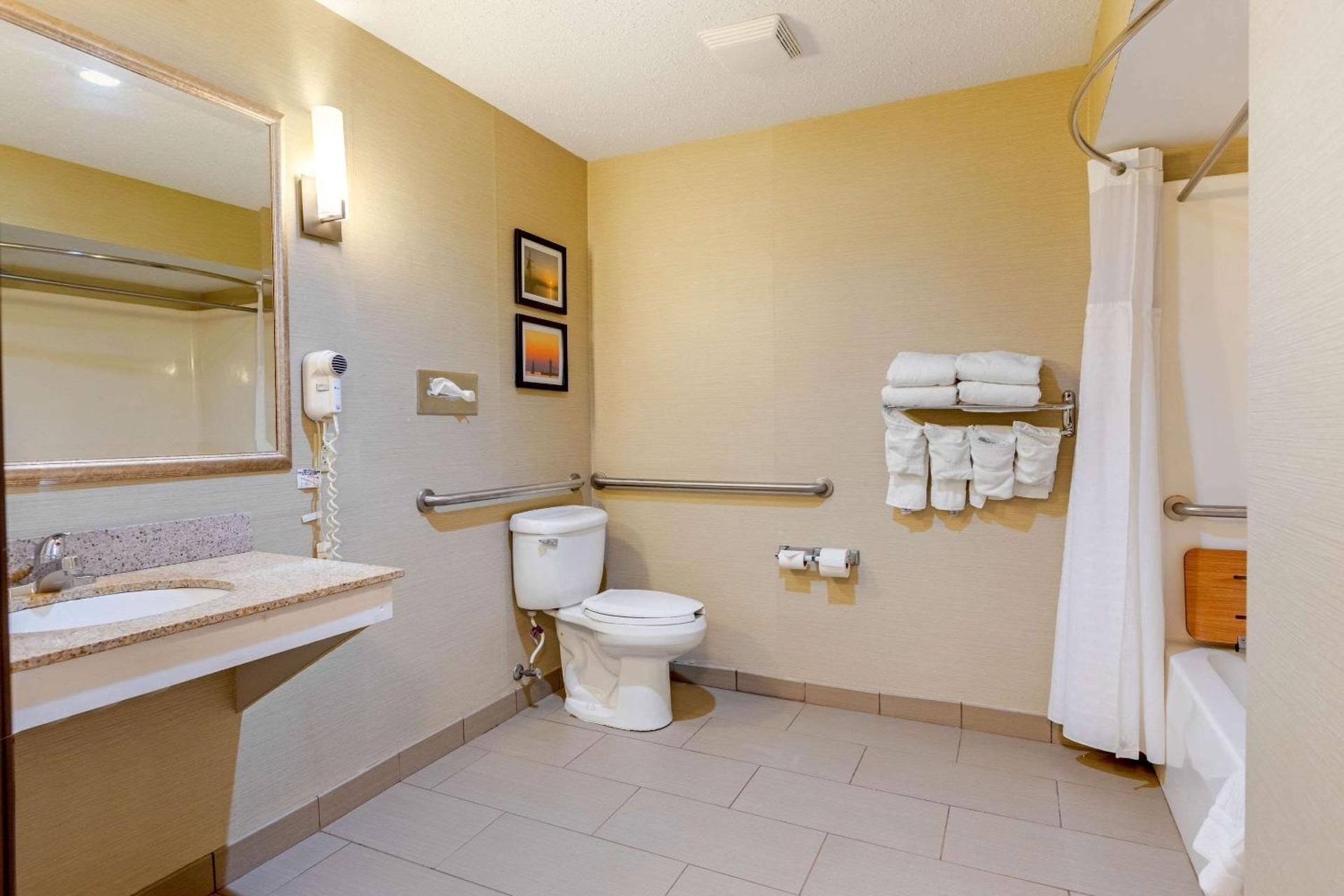 1 King Bed, Suite, Nonsmoking, Accessible