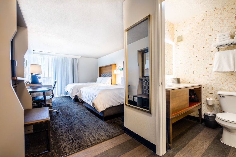 Standard Room, 2 Queen Beds, Balcony, River View
