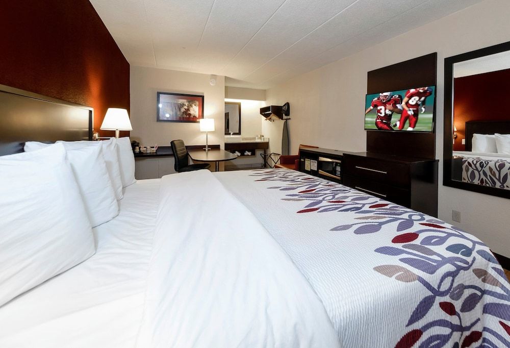 Red Roof Inn Detroit - Troy Superior Room, 1 King Bed, Non Smoking