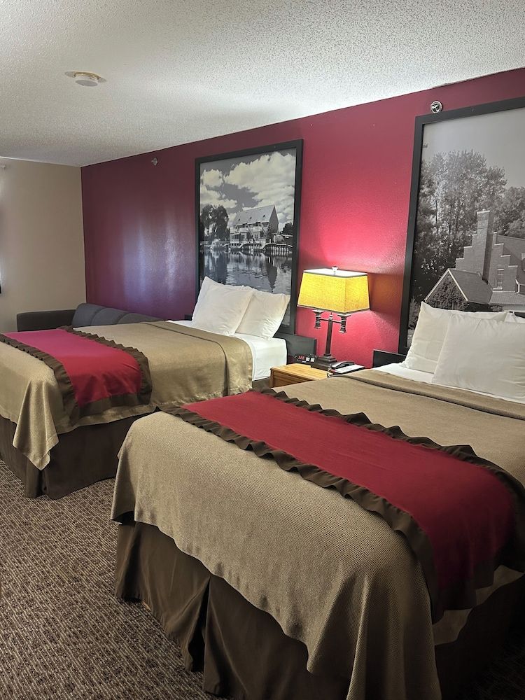 Upgraded, Deluxe Room, 2 Double Beds, Non Smoking