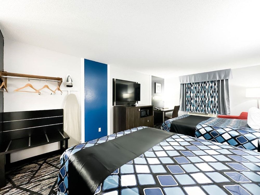 Room, 2 Queen Beds, Non Smoking, Refrigerator & Microwave