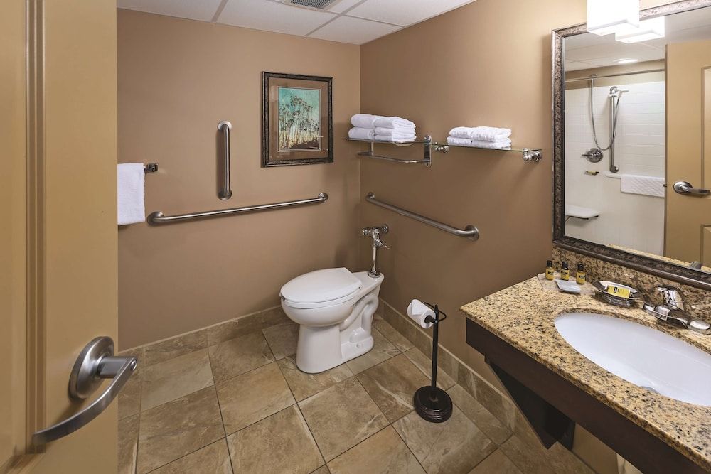 Room, 1 King Bed, Accessible, Non Smoking (Pool View, Hearing, Roll-in Shower)