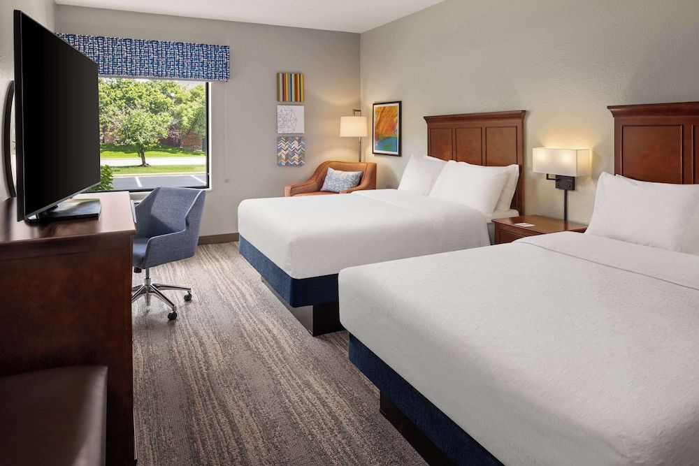 Room, 2 Double Beds, Accessible (Hearing)