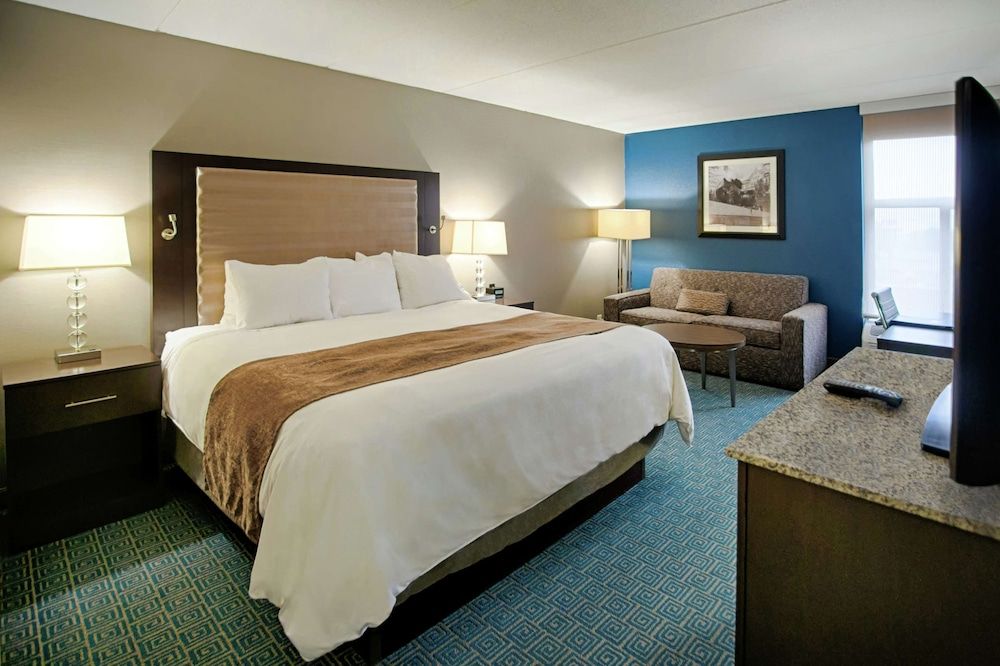 Room, 1 King Bed with Sofa bed, Accessible (Roll-In Shower, Mobility & Hearing)