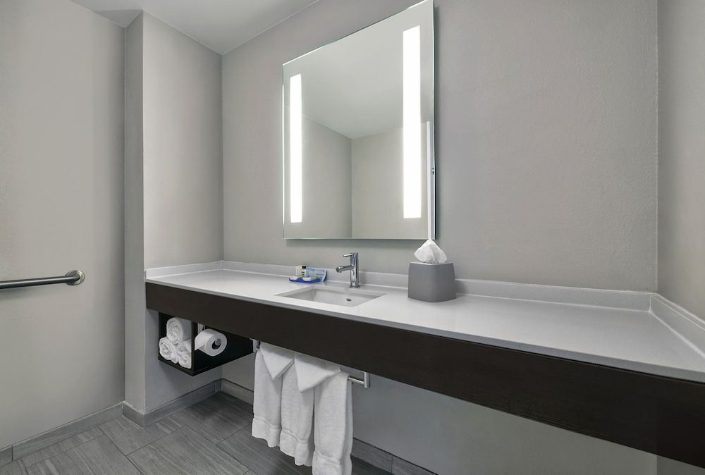 Suite, 1 King Bed, Accessible (Mobility, Roll-In Shower)