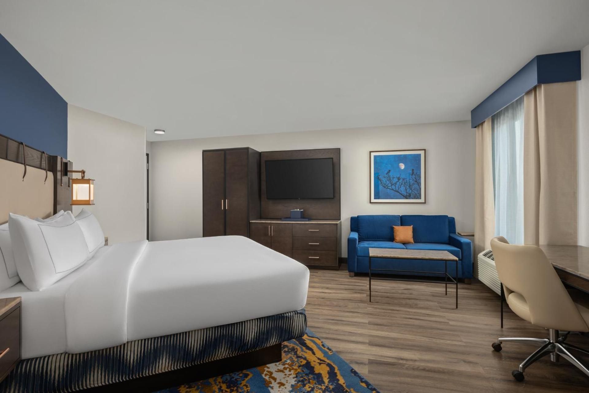 1 KING BED WITH SOFABED