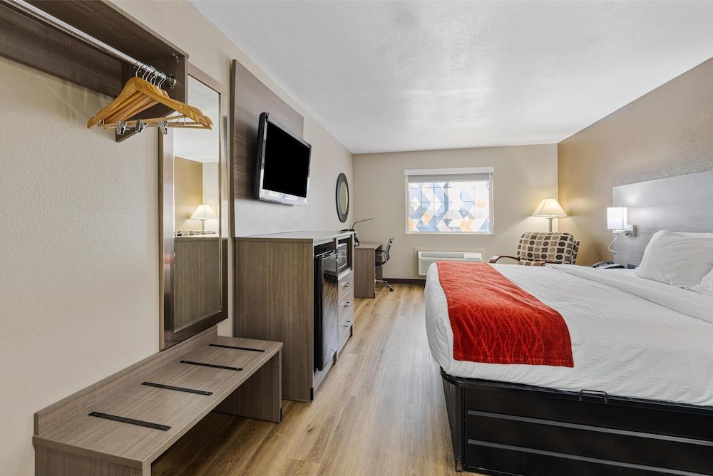 Standard Room, 1 King Bed, Non Smoking, Refrigerator & Microwave