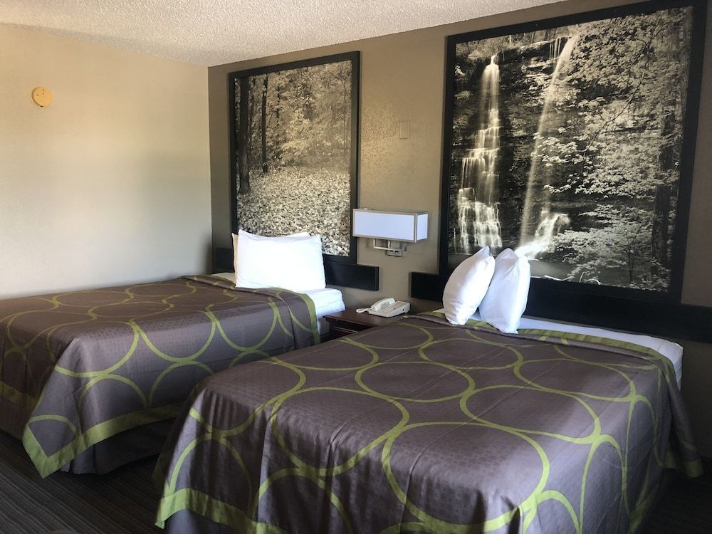 Room, 2 Double Beds, Microwave