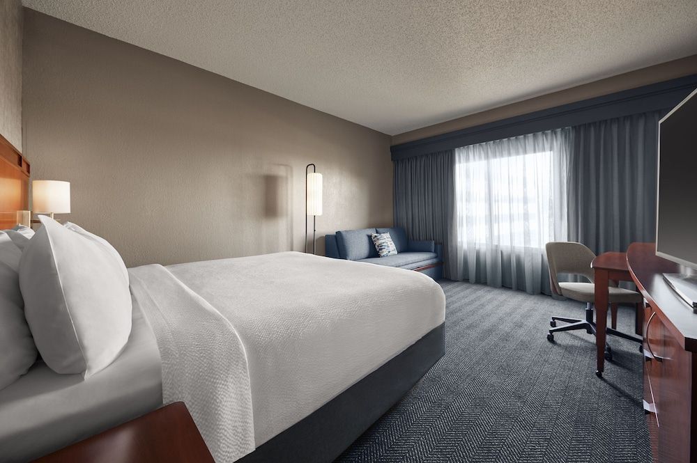 Room, 1 King Bed with Sofa bed (Hearing Accessible)
