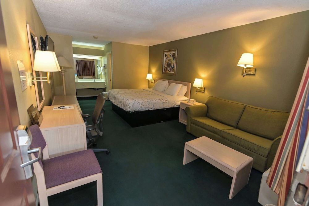 Americas Best Value Inn Meridian Room, 1 King Bed, Non Smoking (Deluxe) 4