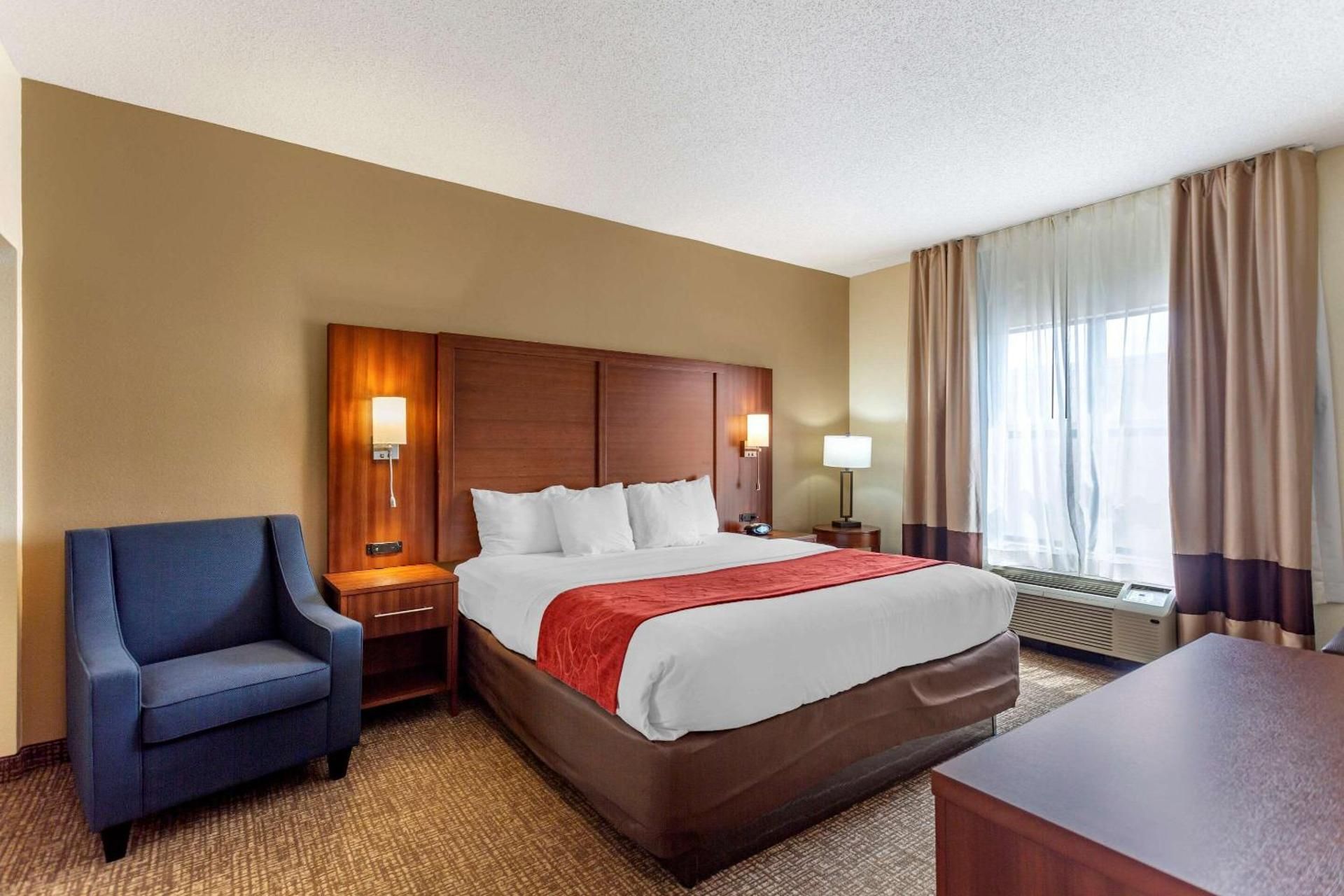 1 King Bed, Suite, Nonsmoking, Accessible