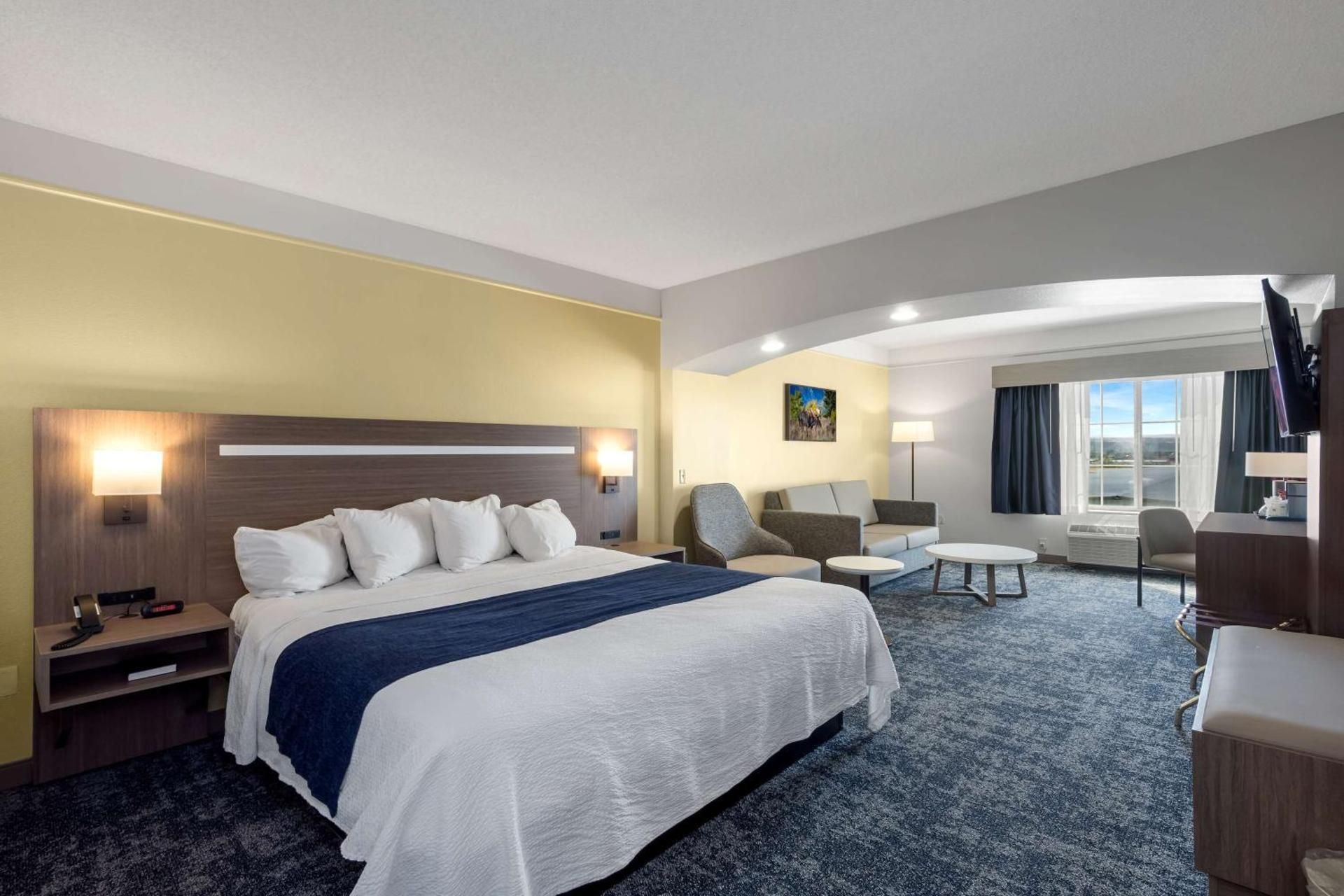 Larger King Room with Sofa Bed - Non-Smoking