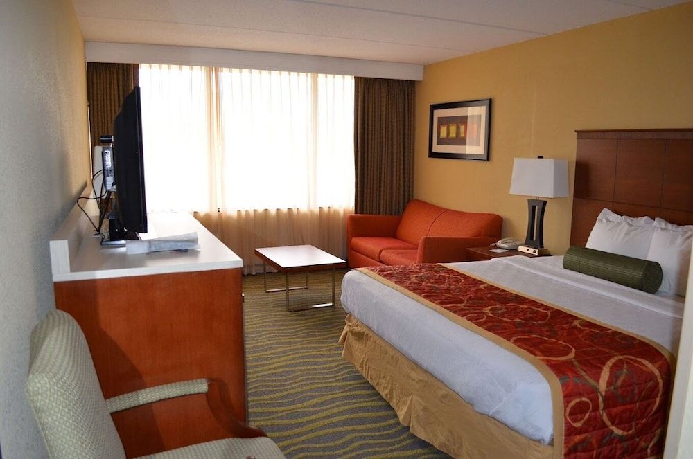 Business Room, 1 King Bed with Sofa bed, Non Smoking, Refrigerator & Microwave (with Sofabed)
