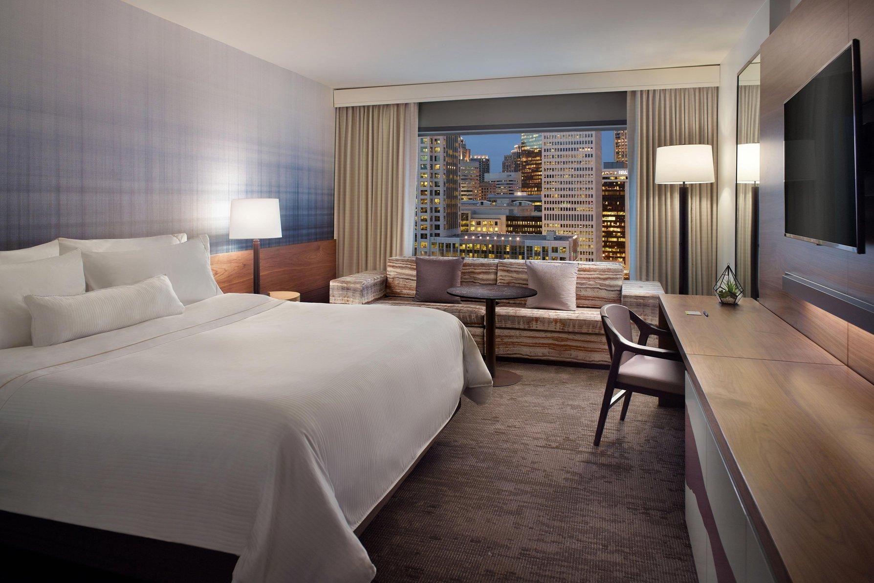 Uptown, Guest Room, 1 King, City View, High Floor