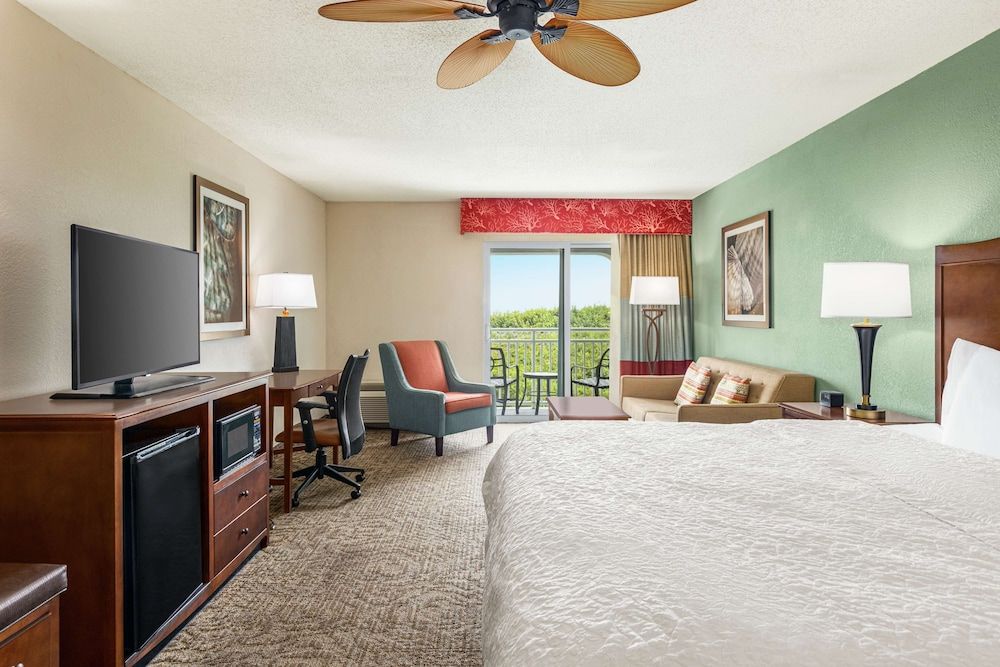 Standard One King and One Sofa Bed Ocean Front
