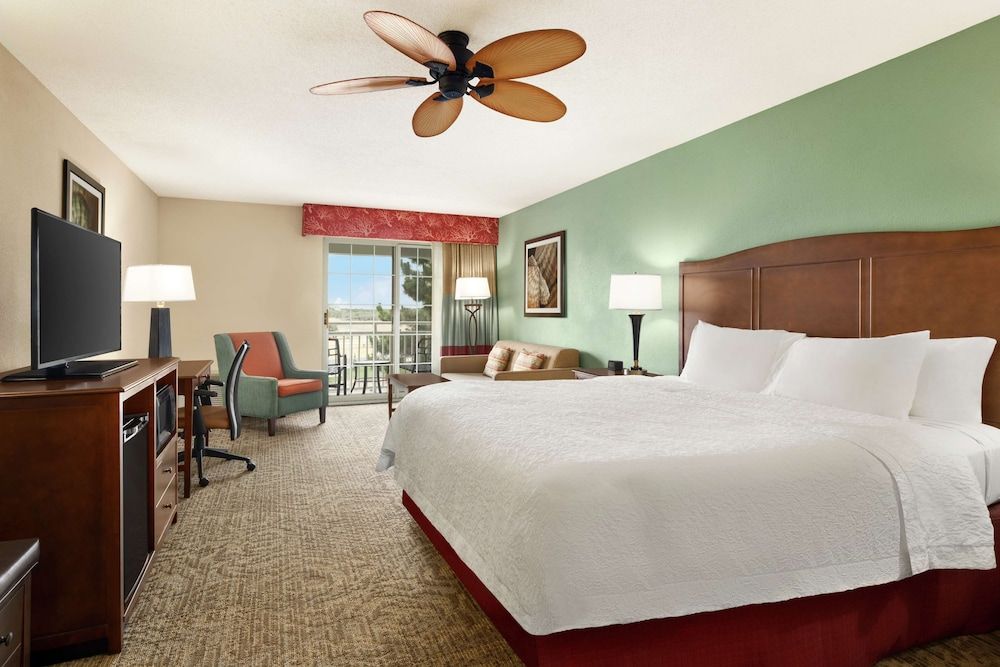 King Room, Partial Ocean View, Audio/Visual