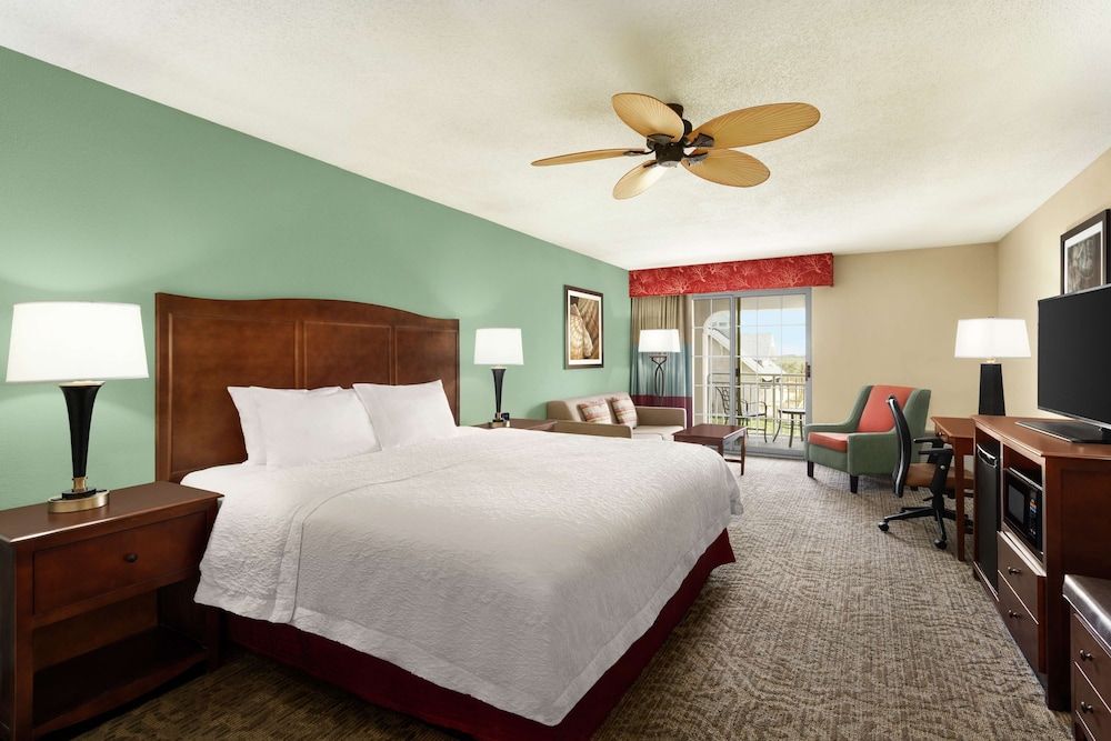 King Room, Partial Ocean View, Audio/Visual