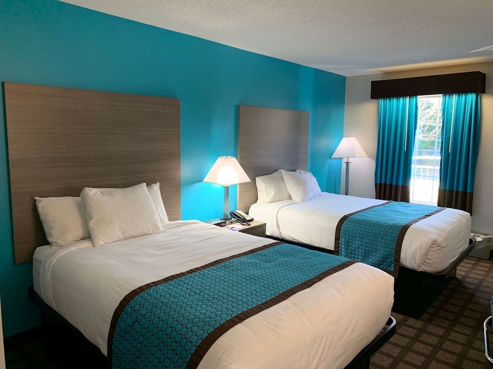 Double Room, 2 Double Beds, Non Smoking