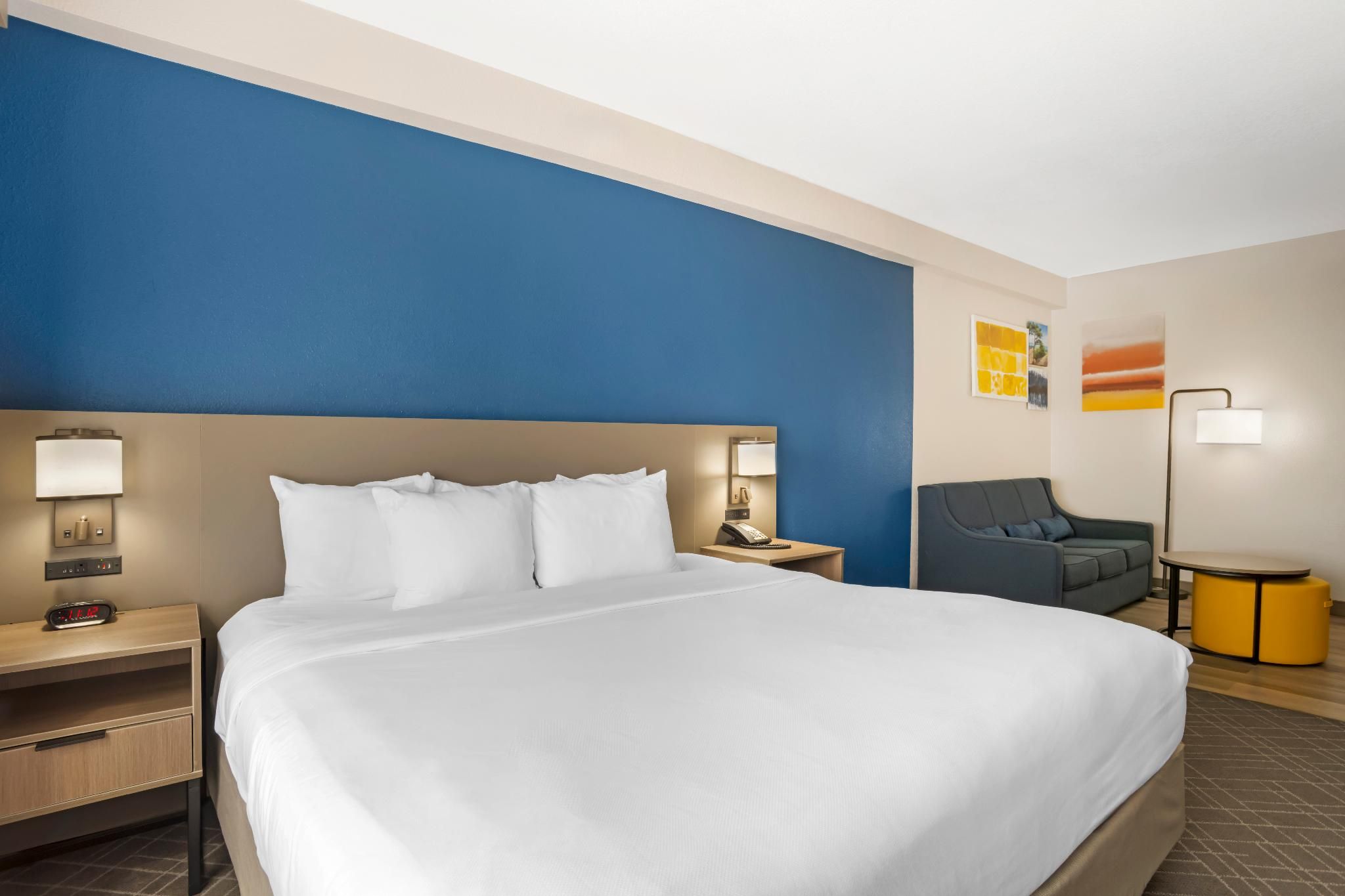 1 King Bed, Suite, Nonsmoking, Accessible