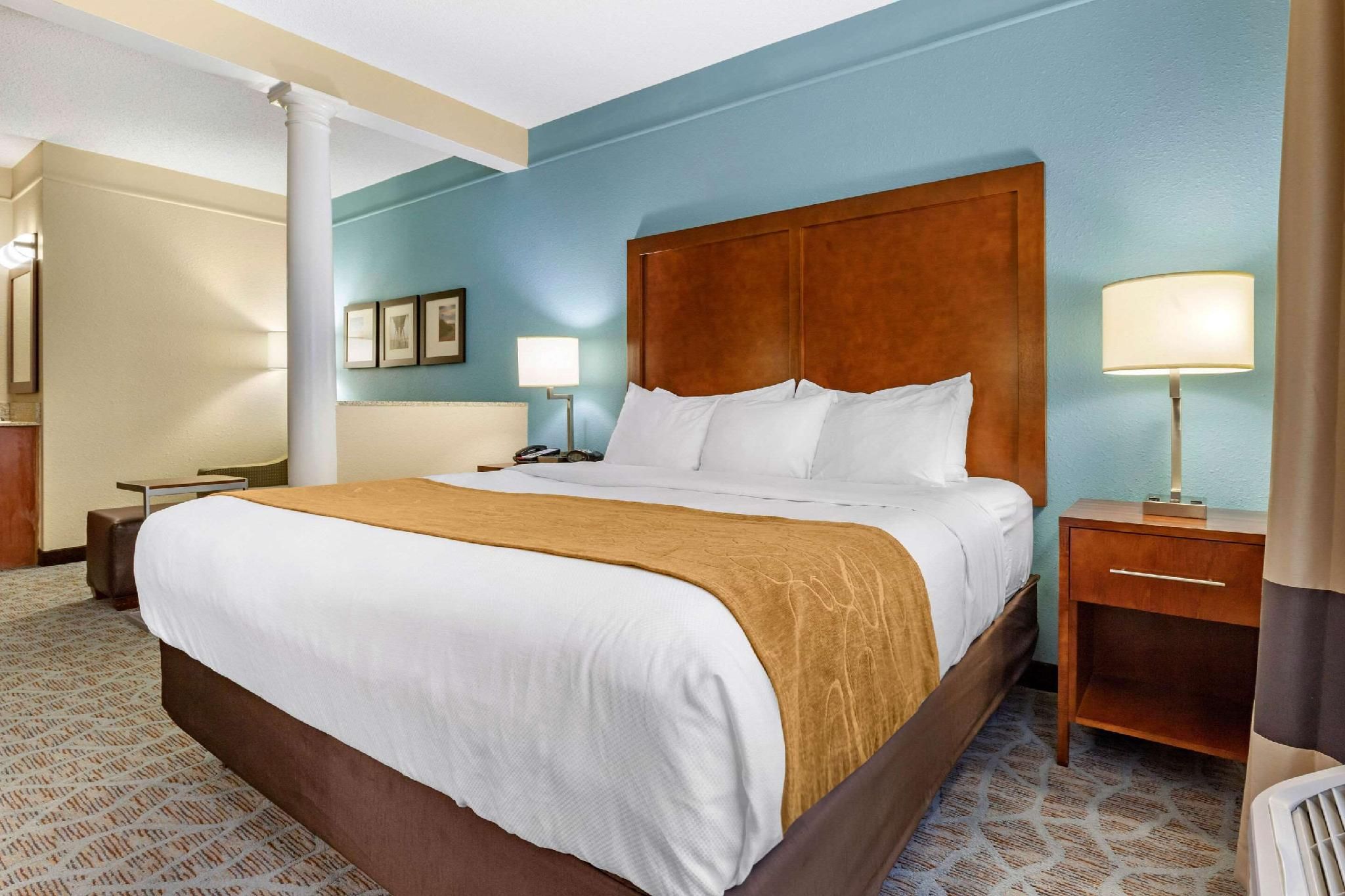 1 King Bed, Suite, Nonsmoking, Accessible