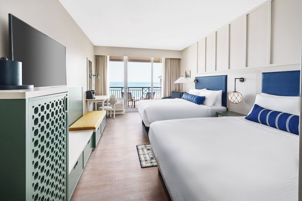 Standard Room, 2 Queen Beds, Non Smoking (Sunset View)