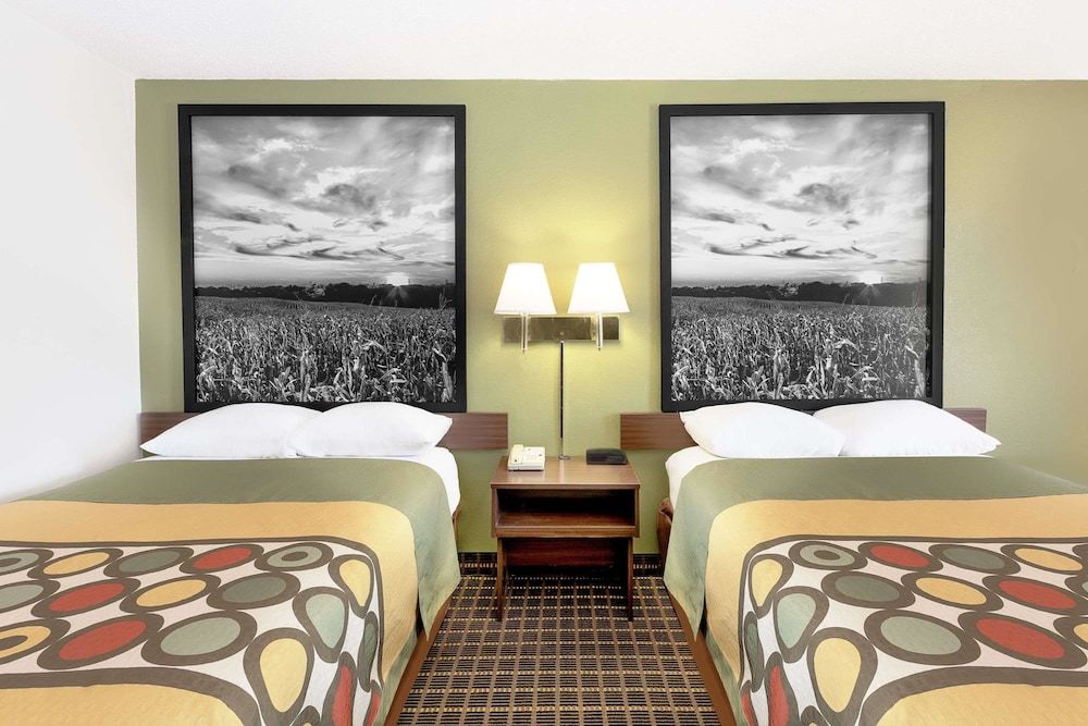 Double Room, 2 Double Beds, Smoking