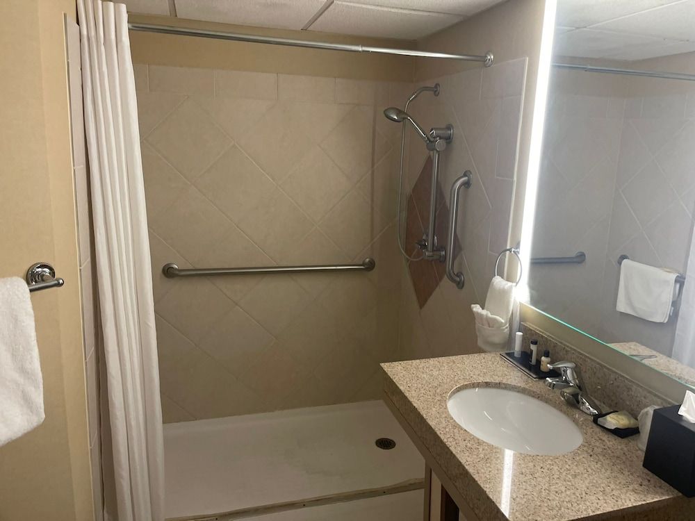 Wyndham Omaha / West Dodge Room, 1 King Bed, Accessible, Non Smoking (Mobility, Roll-In Shower) 7