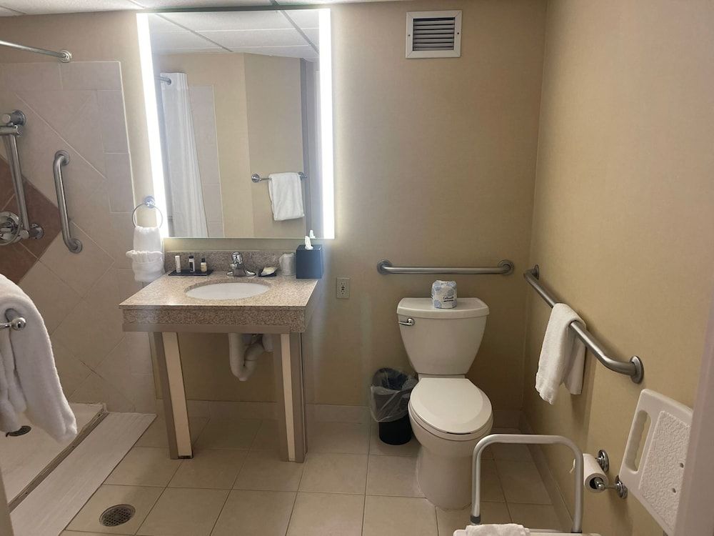 Wyndham Omaha / West Dodge Room, 1 King Bed, Accessible, Non Smoking (Mobility, Roll-In Shower) 4