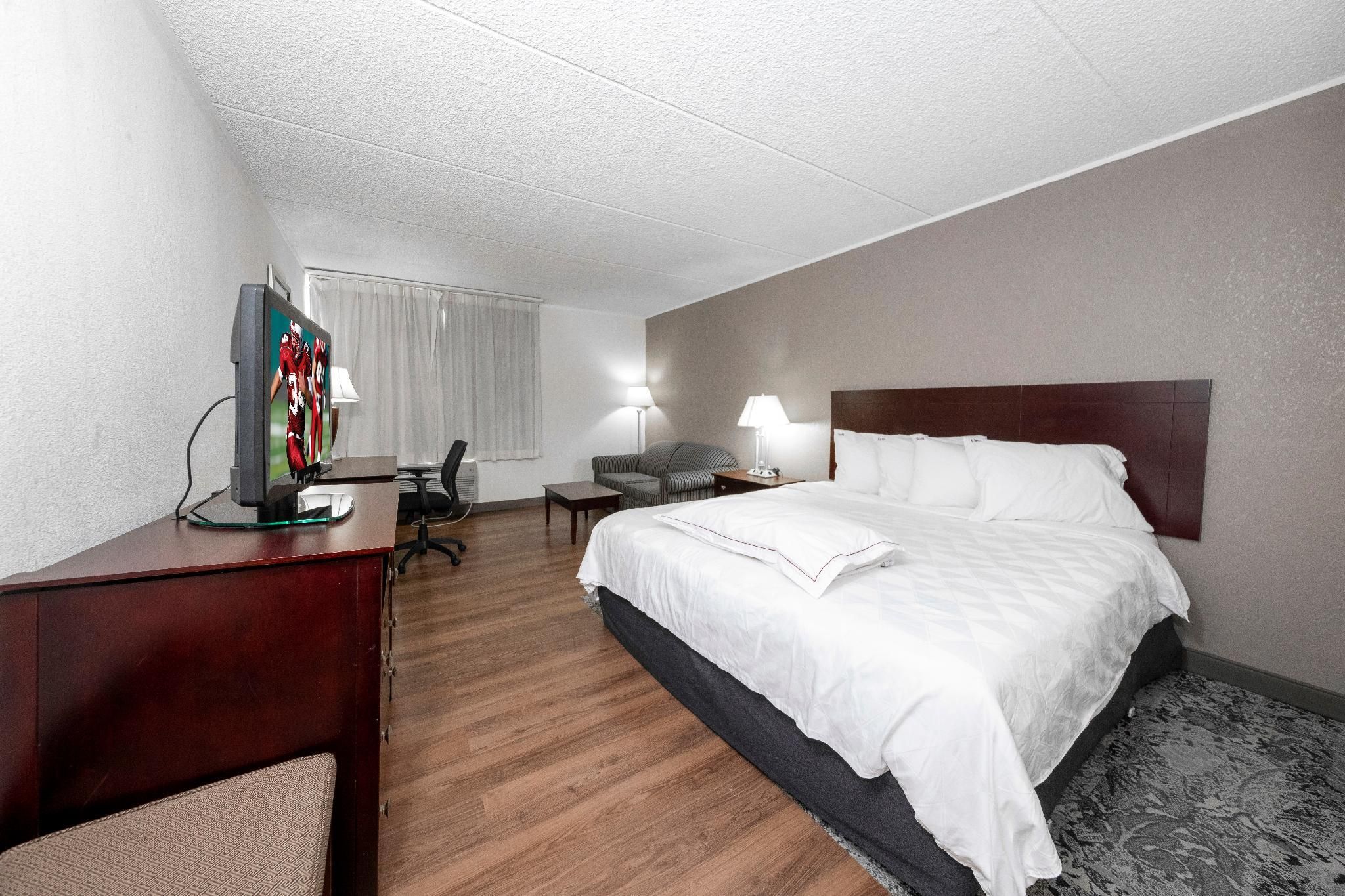 Premium King with Sofa Bed Smoke Free (Upgraded Bedding & Snack)