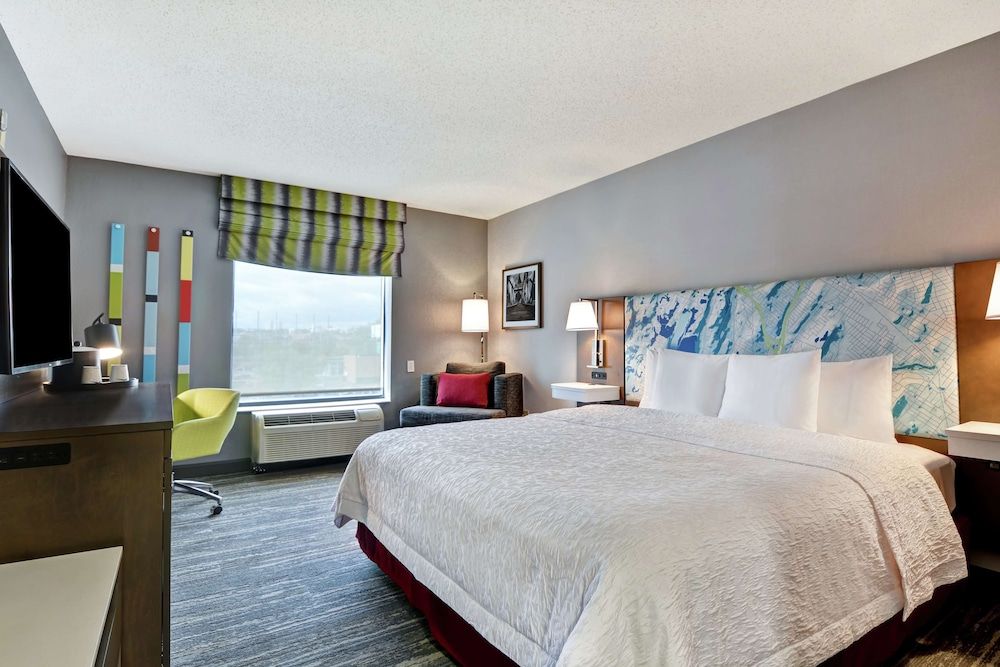 One King Bed Accessible With Bathtub