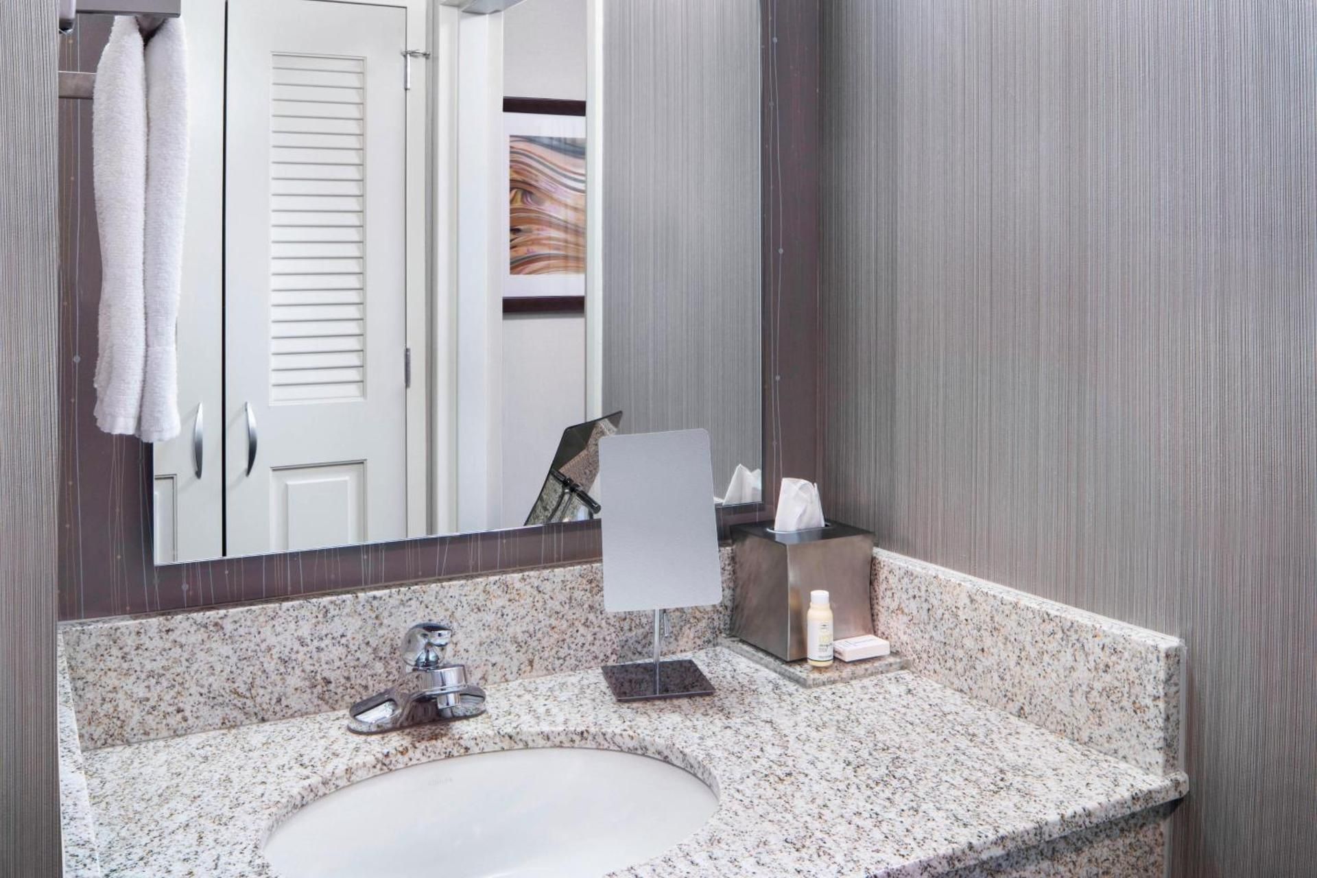 Queen Room with Two Queen Beds and Roll-in Shower - Mobility and Hearing Accessible