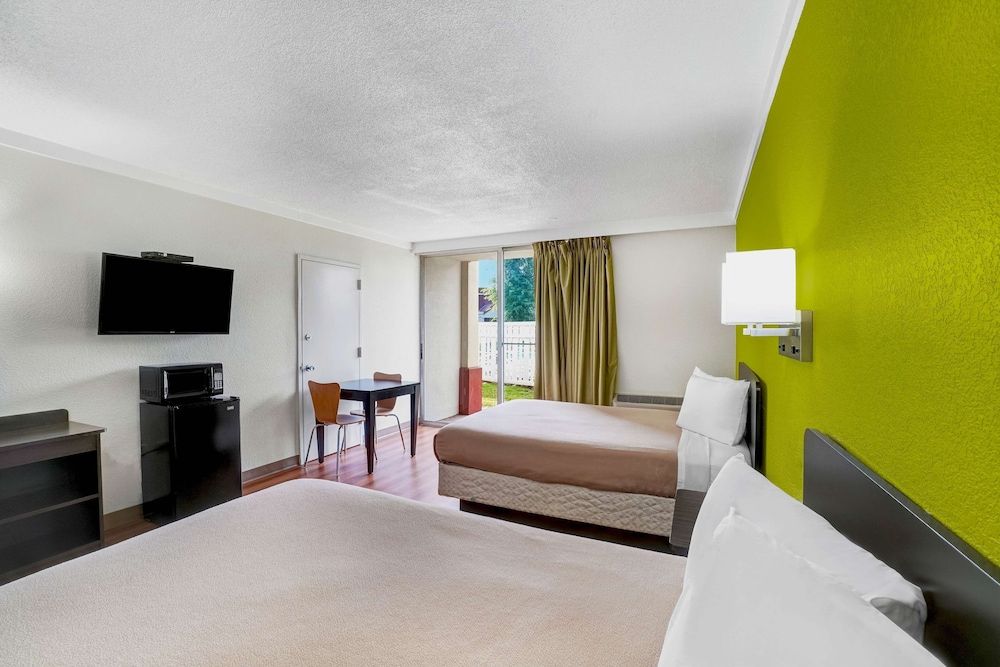 Standard Room, 2 Queen Beds, Smoking, Refrigerator & Microwave