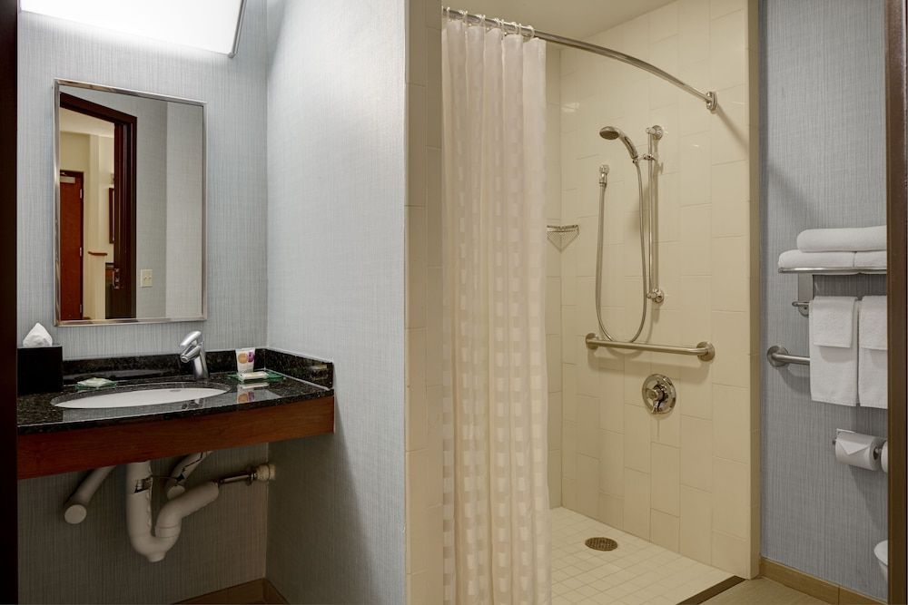 Room, 2 Double Beds, Accessible (Roll-In Shower)