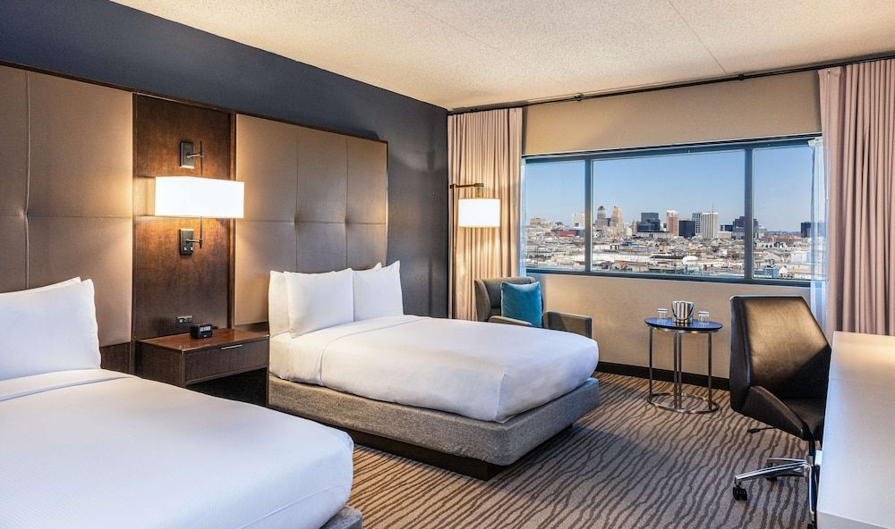 Room, 2 Double Beds (Newark Skyline View)